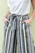 Tabias Pants - Creamsicle Stripe Pistachio